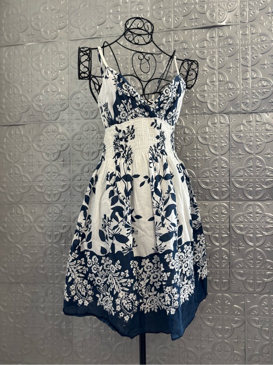 Raviya Dresses & Skirts - Raviya Y2K hippy boho hibiscus Floral Summer Dress Cotton farmhouse cottagecore